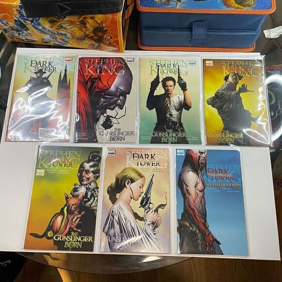 The Dark Tower: Gunslinger Born #1-7 Complete Set Stephen King Marvel 2007 - Picture 1 of 10